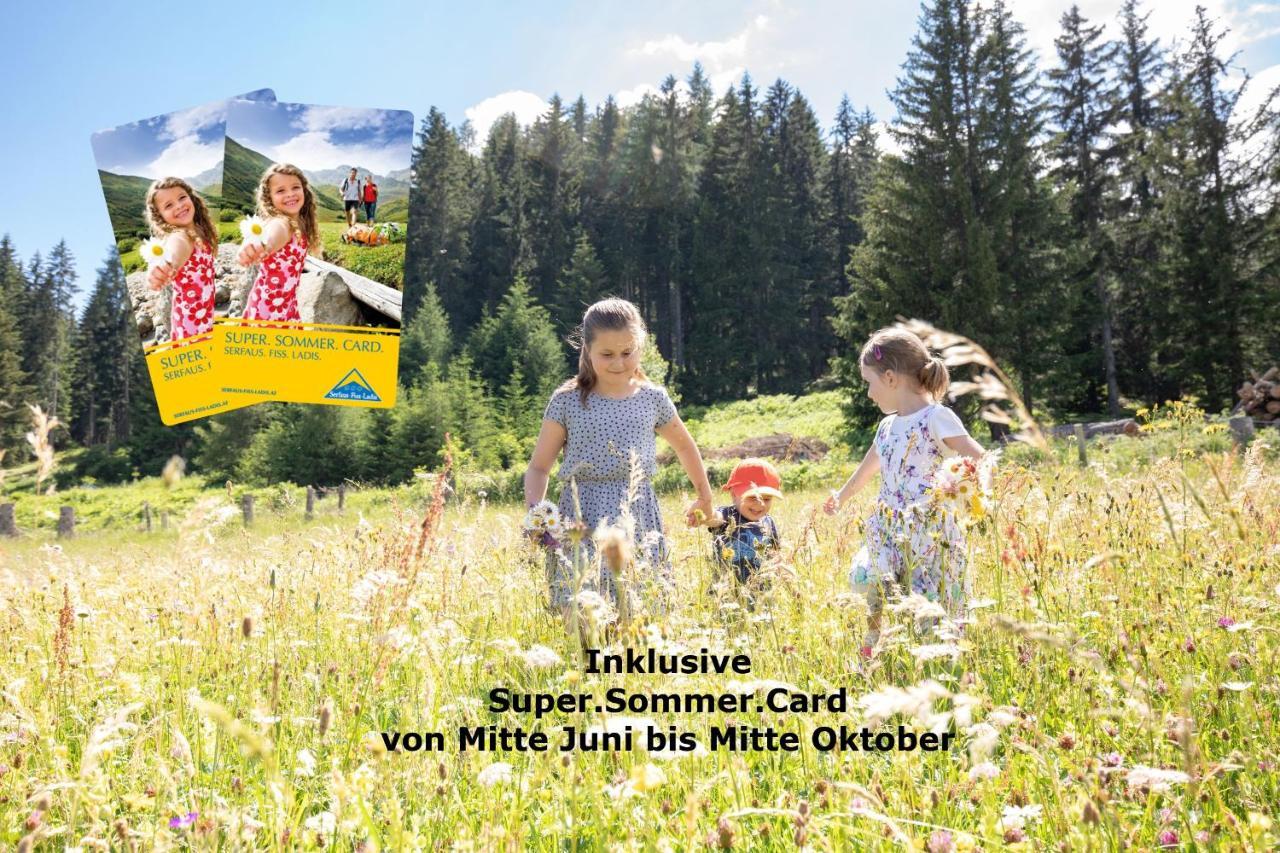 Laudegghof Ladis Im Sommer Inklusive Super Sommer Card Exterior foto